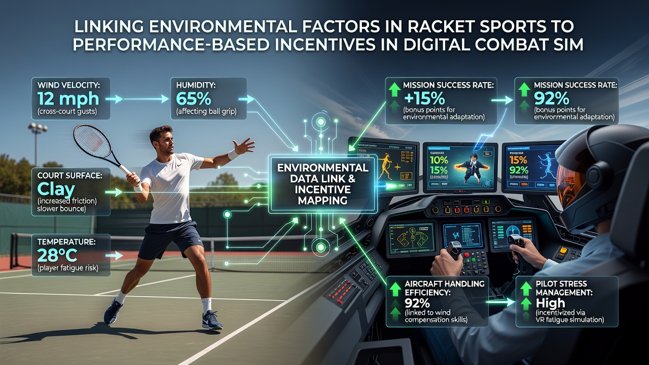 Datenfluss von Racket-Sportarten zu digitalen Anreizen auf mobilen Geräten