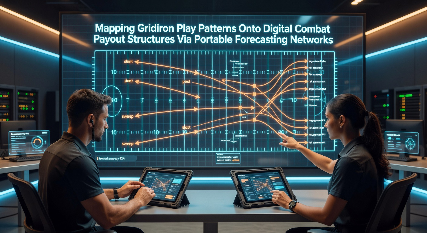 Analyse von Gridiron-Spielmustern und deren Übertragung auf mobile Prognosenetzwerke für digitale Kampfspiele